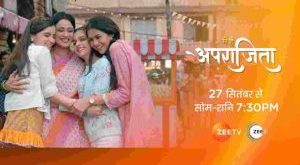 Main Hoon Aparajita is the zee tv drama